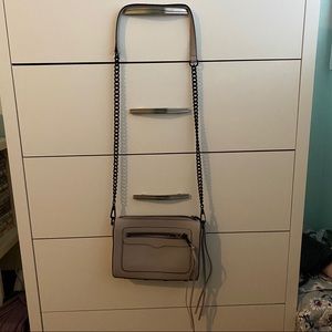 light gray rebecca mink off crossbody bag!
